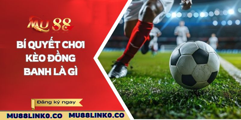 Kèo Đồng Banh Là Gì? Tips Chơi Chính Xác Tại Nhà Cái Mu88 4 Bí quyết chơi kèo đồng banh là gì