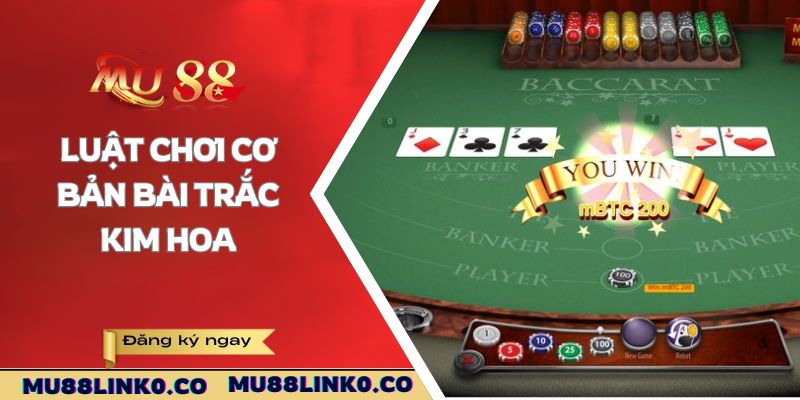 Bài Trắc Kim Hoa Mu88 - Thú Vị Mới Lạ Đầy Chiến Thuật 3 Luật chơi cơ bản bài Trắc Kim Hoa