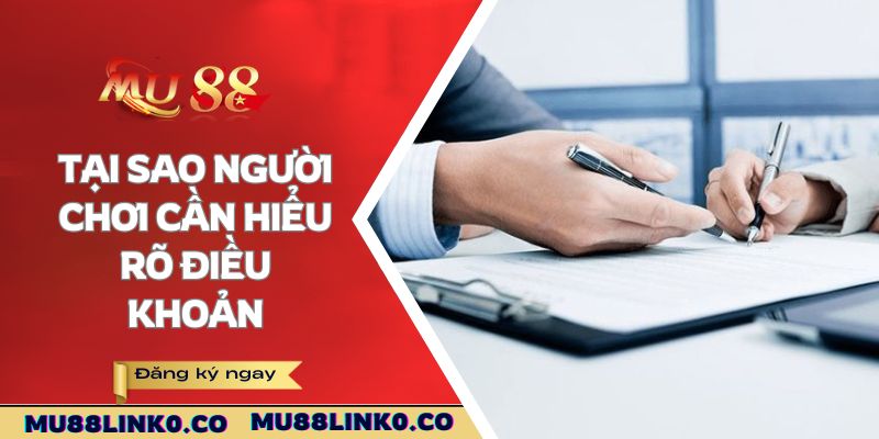 Điều khoản sử dụng 3 Tại sao người chơi cần hiểu rõ điều khoản